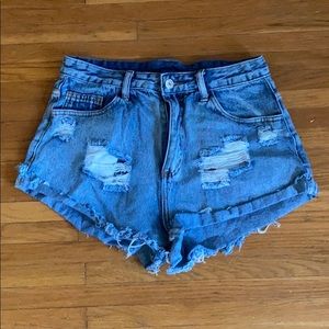 Distressed Shorts